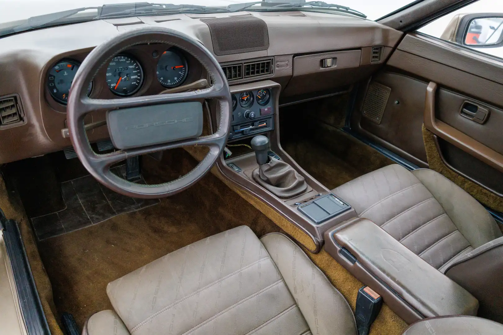 Porsche 924 2.0 Coupé | Targa | Turbo velgen Targa, Turbo stoe Beige - 2