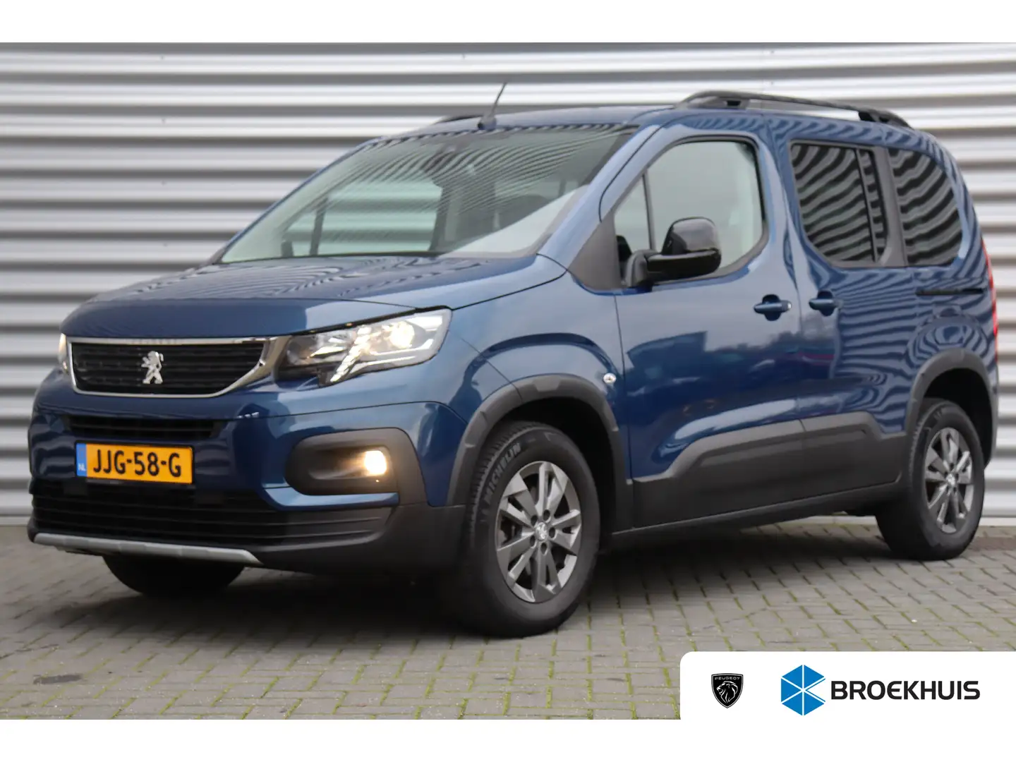 Peugeot Rifter 1.2 PURETECH 130PK ALLURE PACK AUTOMAAT / NAVI / C Blauw - 1