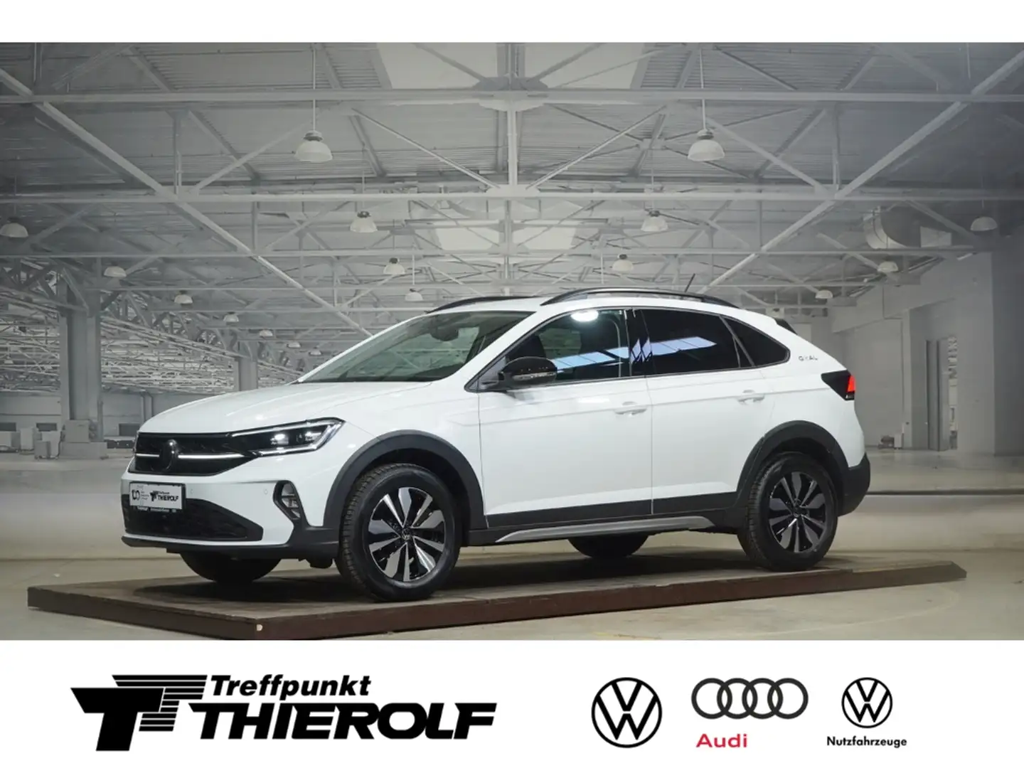 Volkswagen Taigo Life 1.0 TSI OPF DSG GOAL AHK MATRIX Weiß - 1