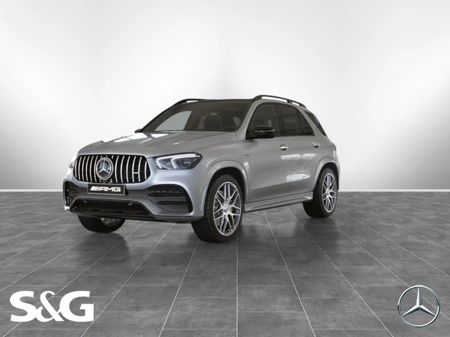 Mercedes-Benz GLE 53 AMG GLE 53 4M+ AHK+HEDUP+PANO+DISTRONIC Silber - 1