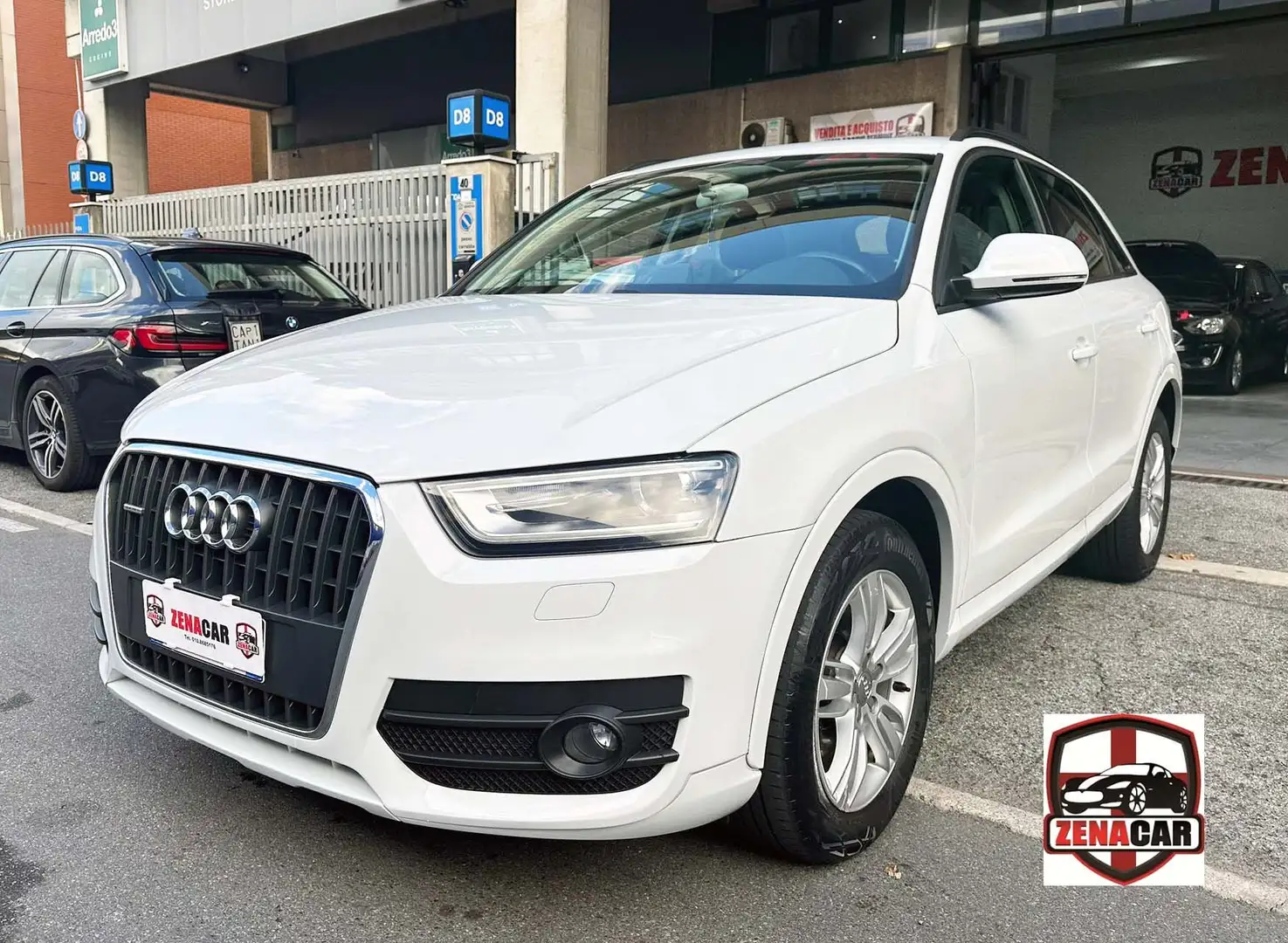 Audi Q3 Q3 I 2011 2.0 tdi Business Plus quattro 140cv Blanc - 1