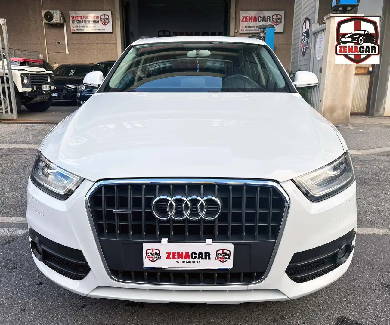 Audi Q3 Q3 I 2011 2.0 tdi Business Plus quattro 140cv Blanc - 2