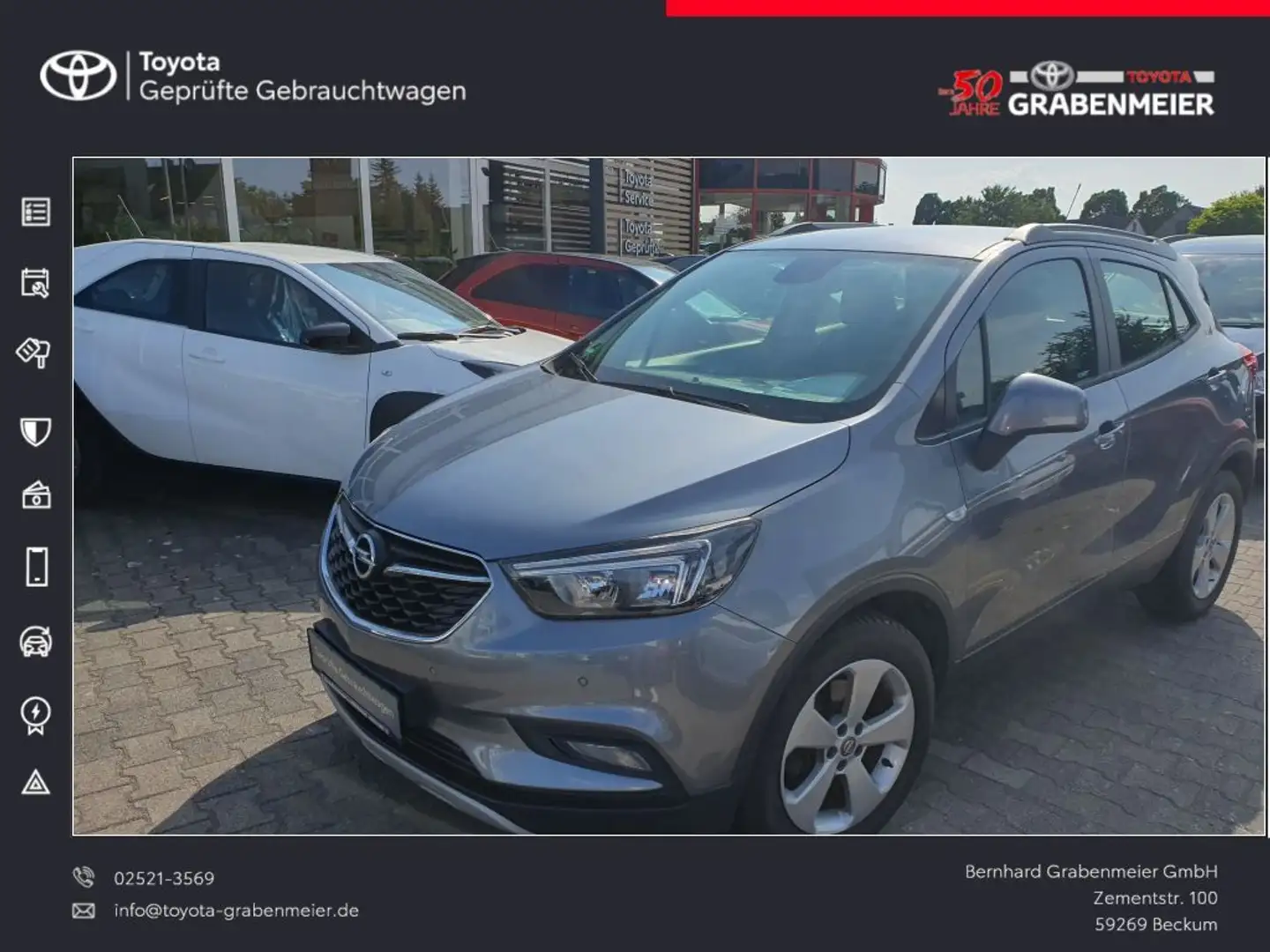 Opel Mokka X 1.4 ecoFLEX Start/Stop Active Grau - 1