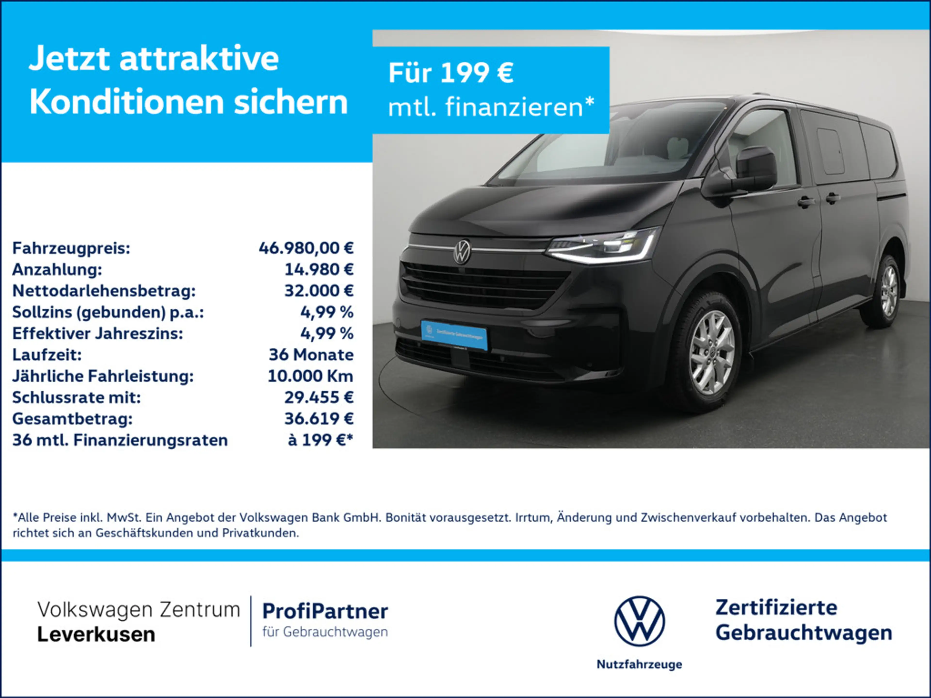 Volkswagen T7 Caravelle Style AUT. 8-SITZER MATRIX AHK A
