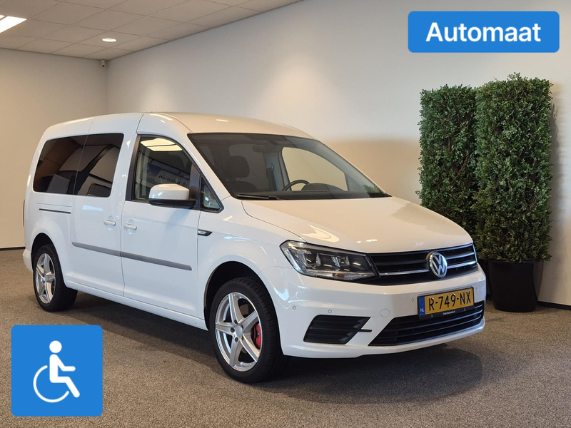 Volkswagen Caddy Maxi Rolstoelauto Automaat 5+1 (150cm lang x 85cm