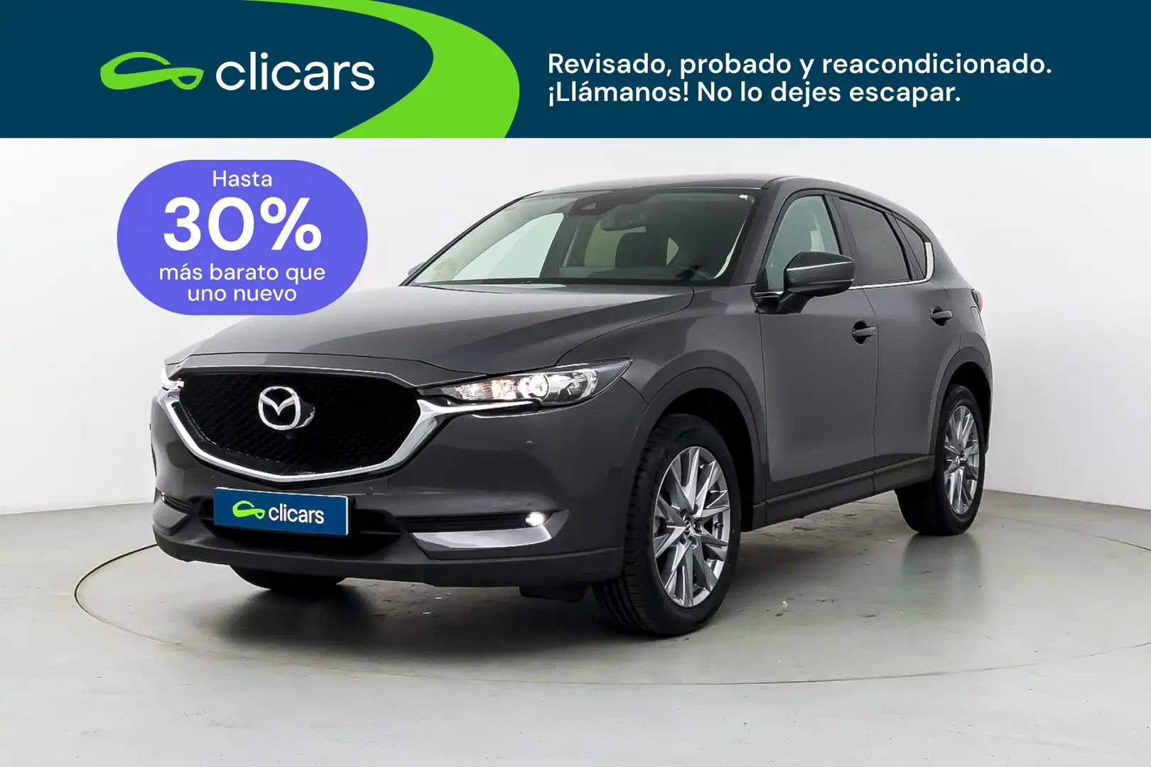 Mazda CX-5 2.2 Skyactiv-D Evolution 2WD Aut. 110Kw Gris - 1