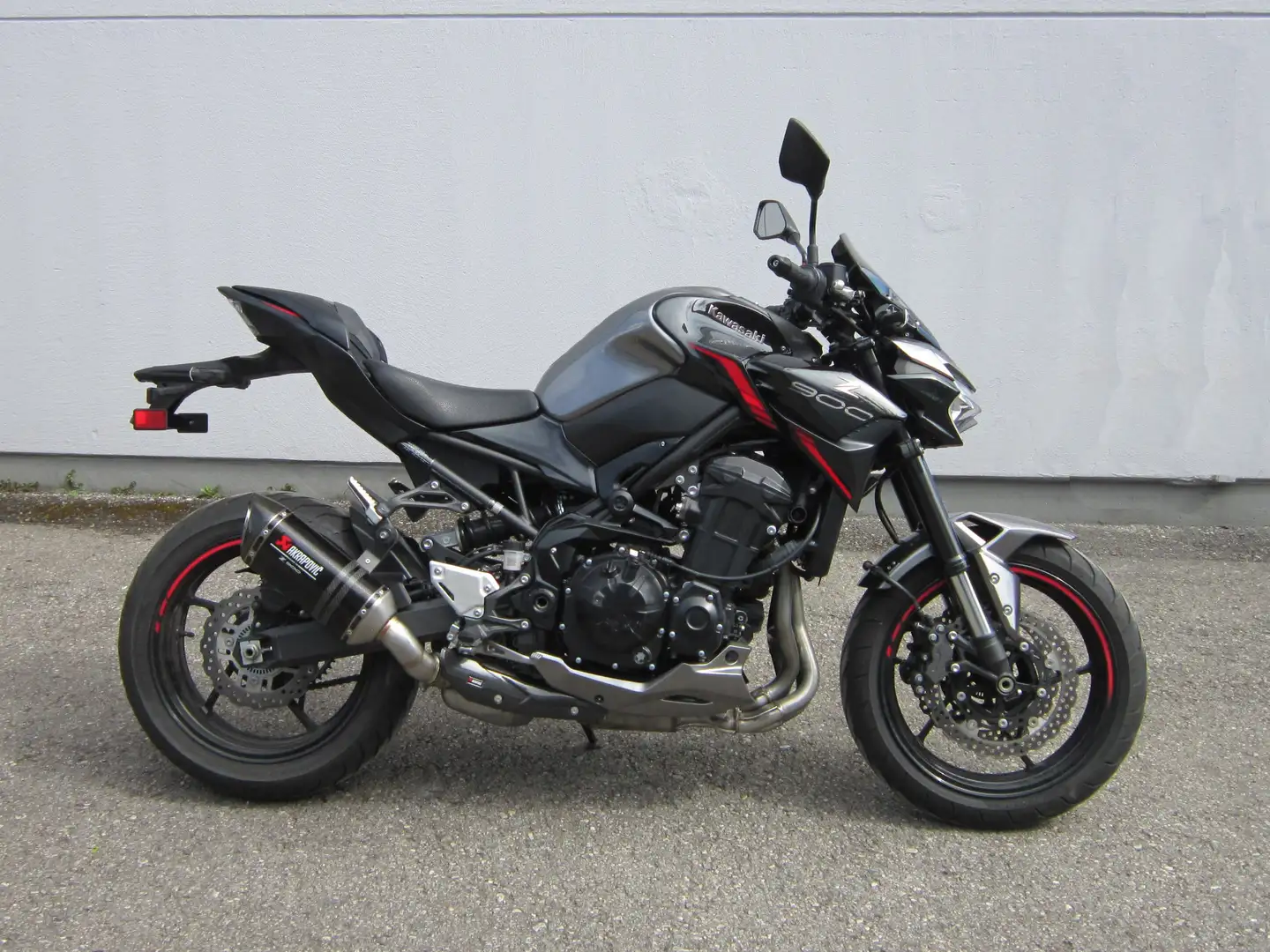 Kawasaki 900 Z Performance - Heck,- Blinker Umbau Grau - 2
