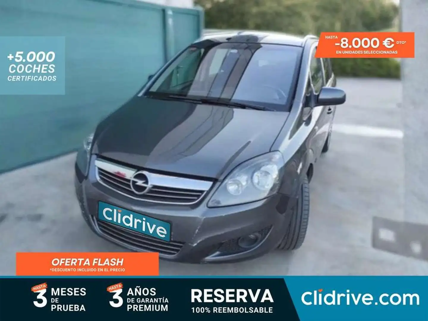 Opel Zafira 1.7CDTi Enjoy Plus Gris - 1