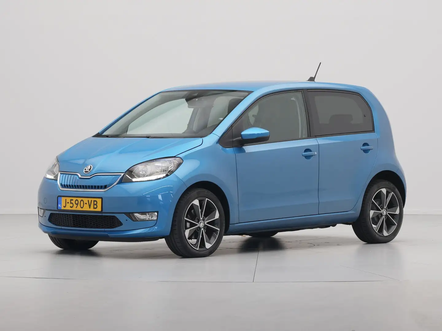 Skoda Citigo e-iV EV Style 83pk Cruise Clima Lm velgen Lane ass Blauw - 2