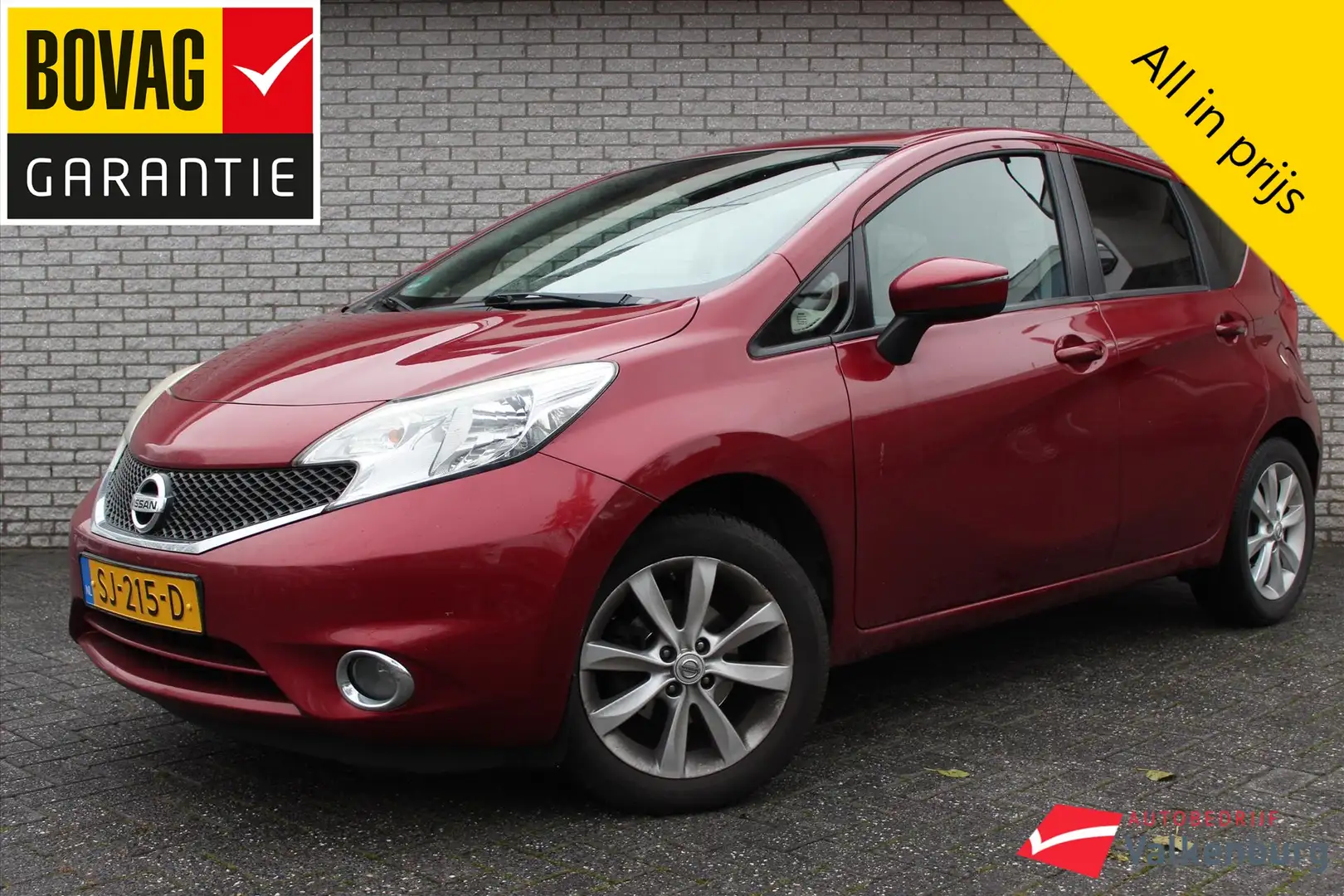 Nissan Note 1.2 Tekna | Trekhaak | Cruise | NAVI | Bluetooth Rot - 1