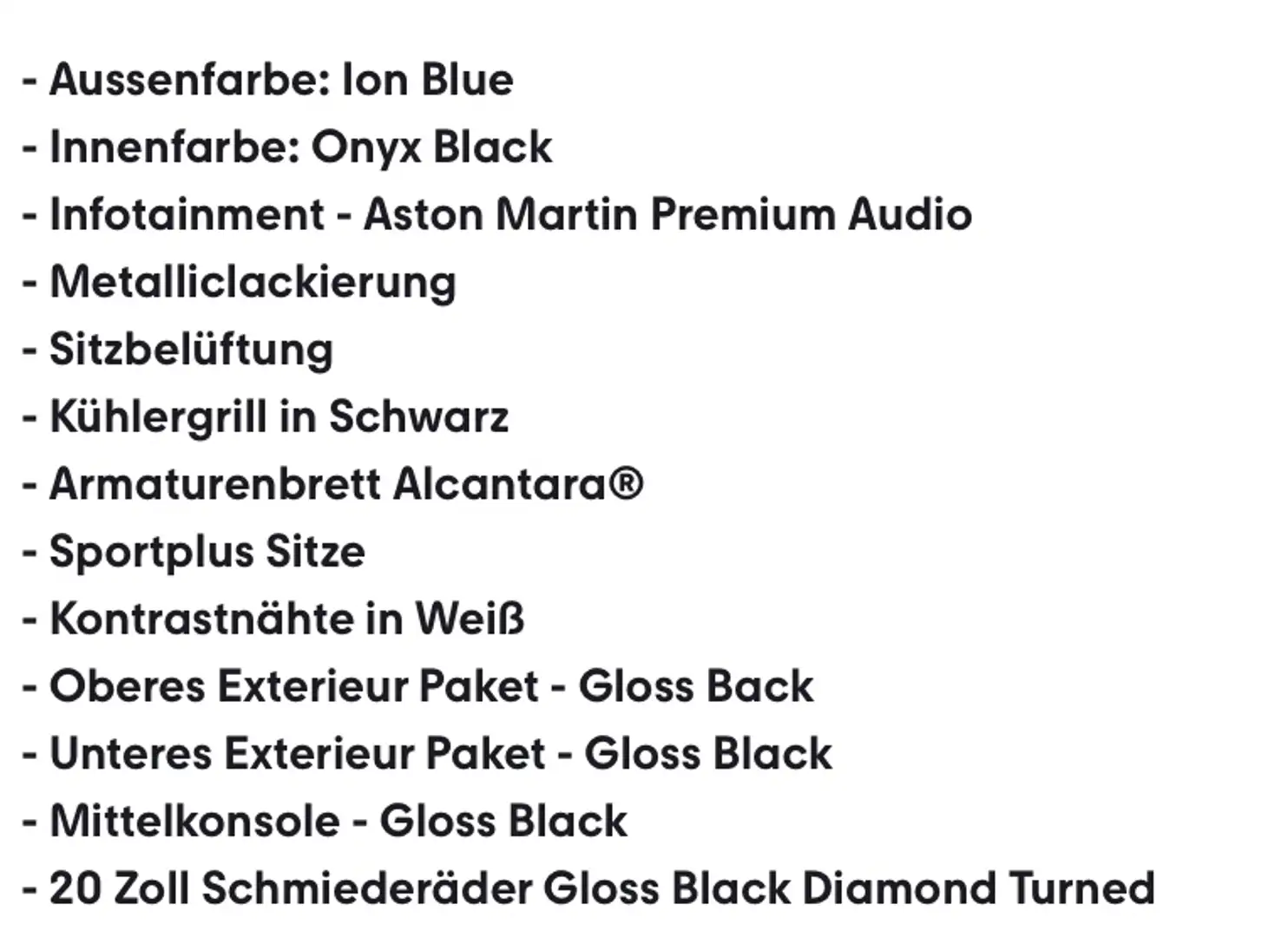 Aston Martin Vantage V8 Vantage Coupe Blau - 2