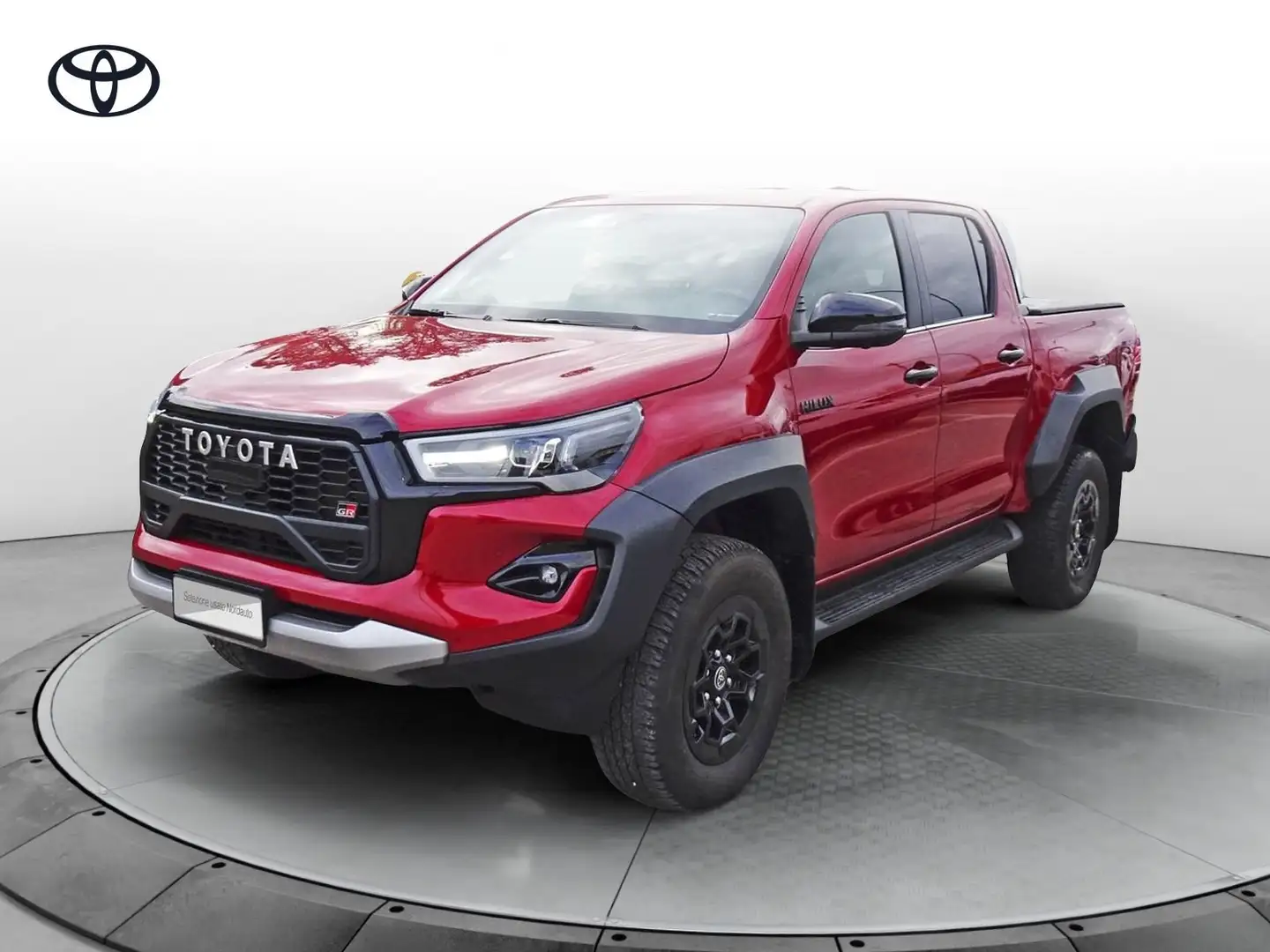 Toyota Hilux Hilux 2.8 D-4D A/T 4WD 4 porte Double Cab GR SPORT Rosso - 1