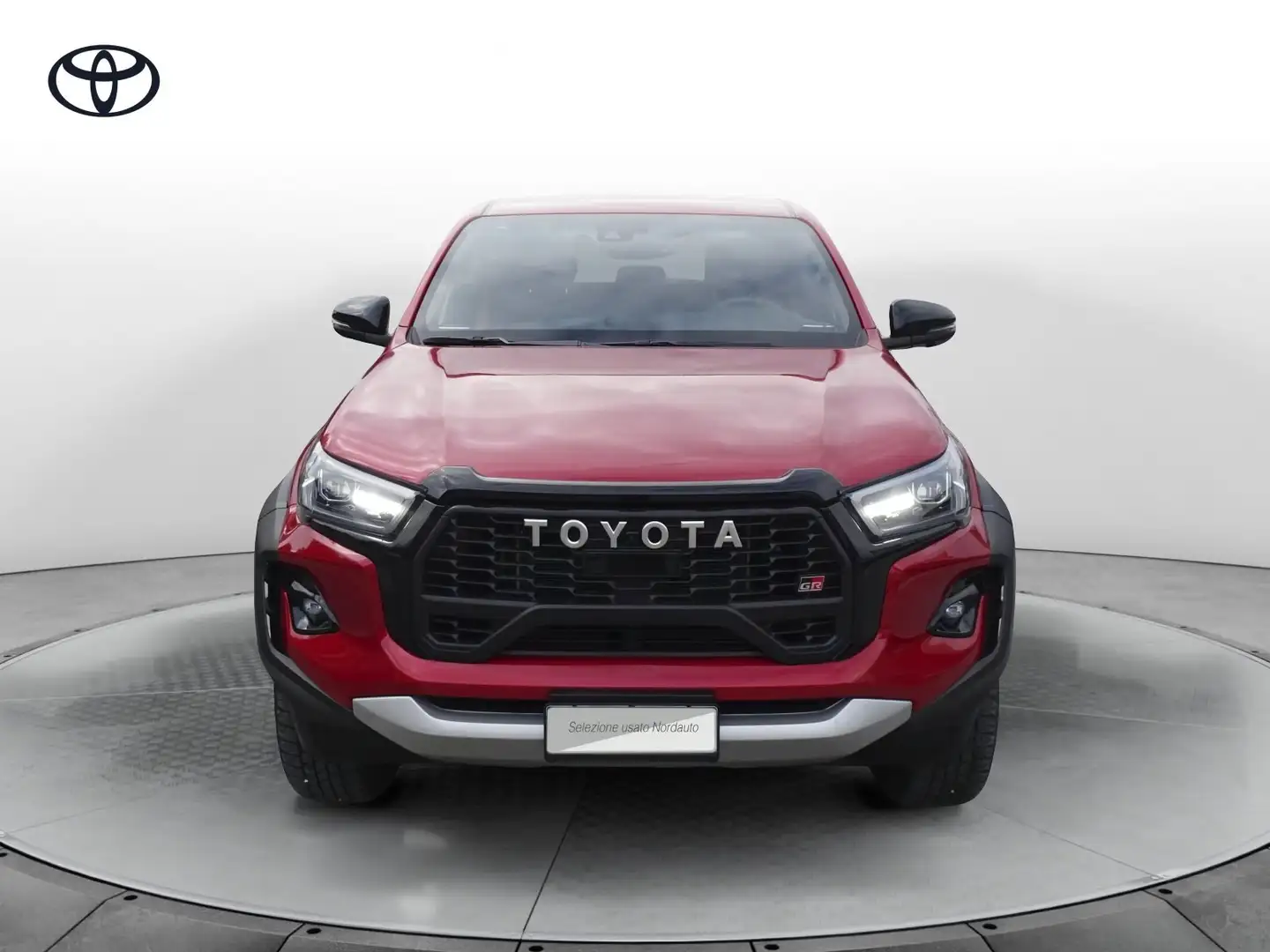 Toyota Hilux Hilux 2.8 D-4D A/T 4WD 4 porte Double Cab GR SPORT Rosso - 2