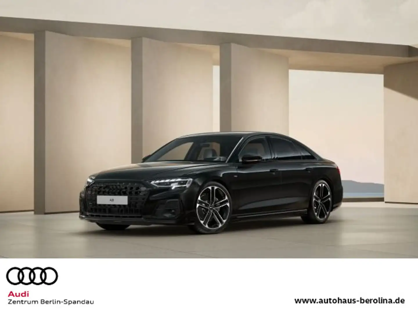 Audi A8 50 TDI qu. S line tiptronic *PANO*StdHz*B&O* Noir - 1