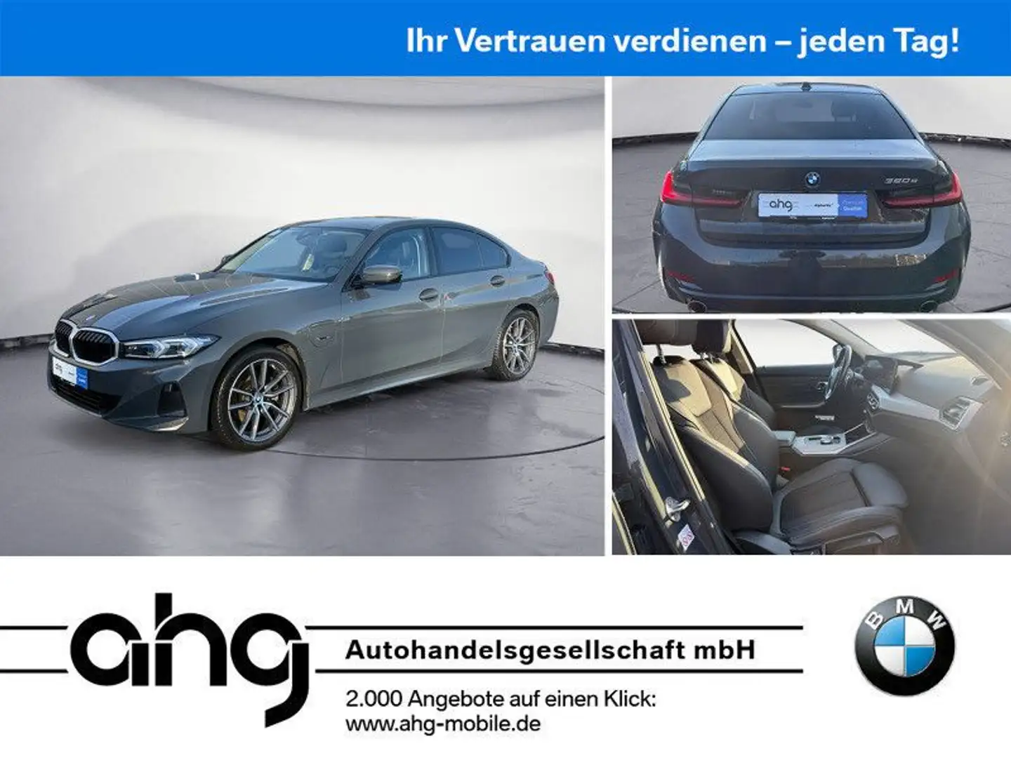 BMW 320 e Automatik Komfortzugang LED Driving Assiste Grau - 1