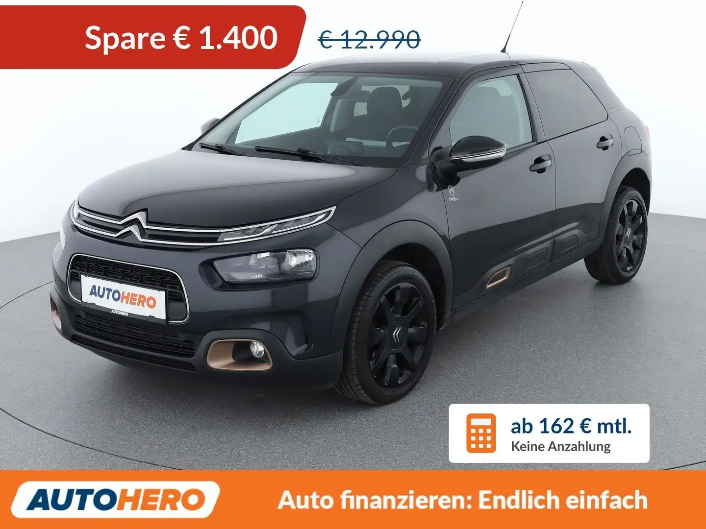 Citroen C4 Cactus 1.5 Blue-HDi Origins Schwarz - 1
