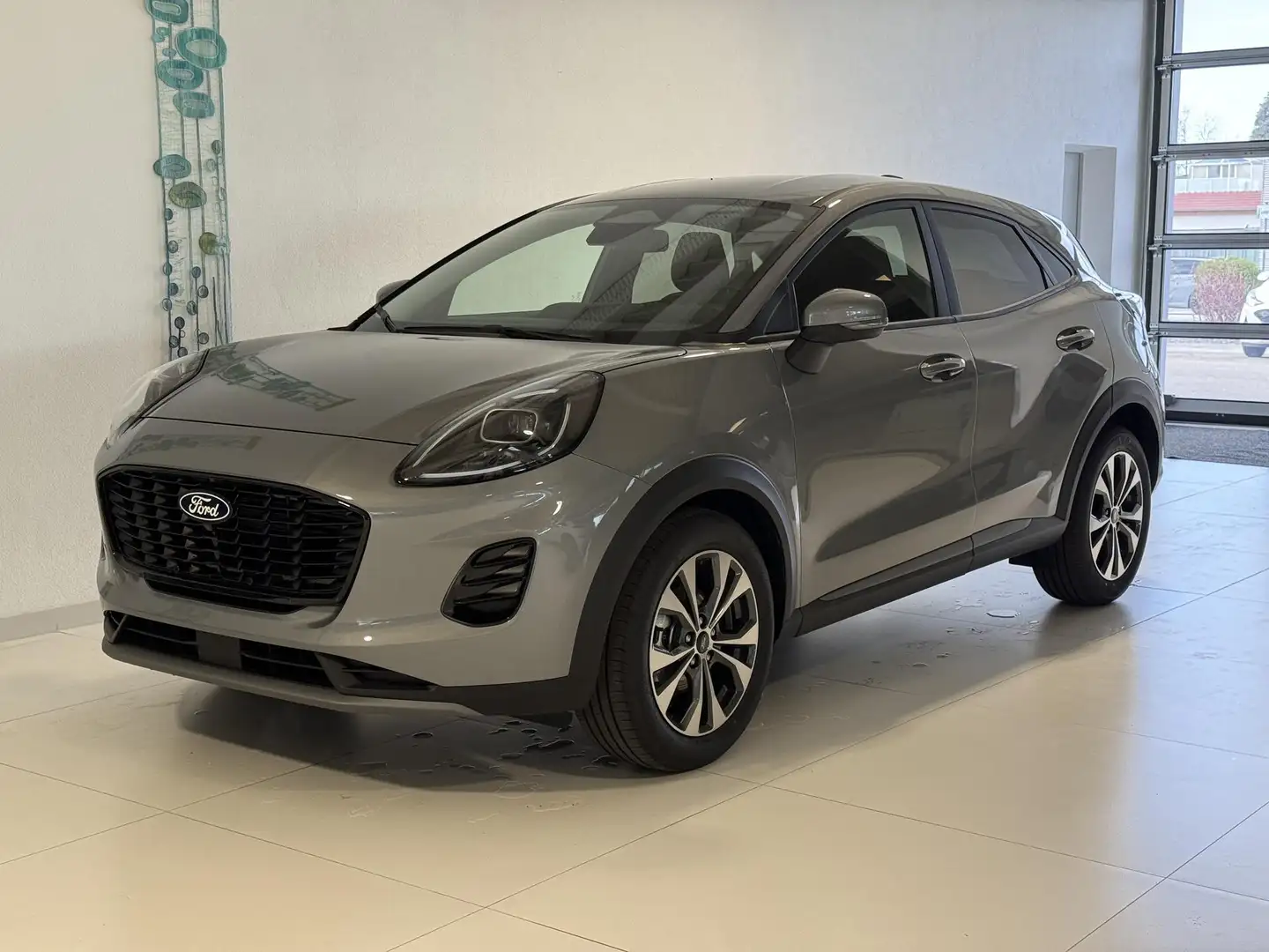 Ford Puma Titanium 1.0 EcoBoost Hybrid 92 kW (125 PS) Len... Silber - 1