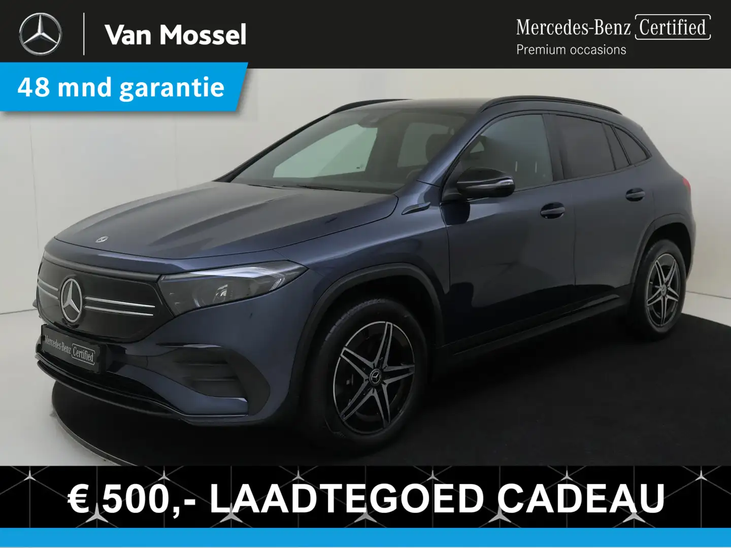 Mercedes-Benz EQA 250 Business Solution AMG 67 kWh / Night/ Sfeerverlich Blauw - 1