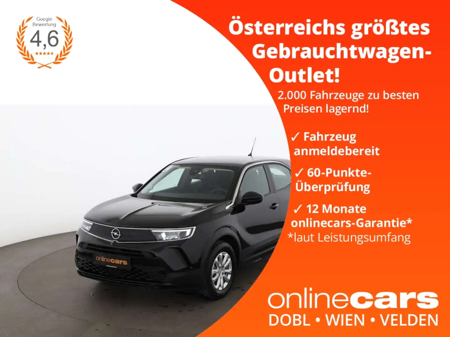 Opel Mokka-E Edition 50kWh Aut LED LANE-ASSIST R-CAM Zwart - 1