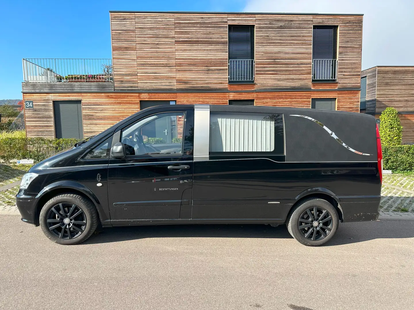 Mercedes-Benz Vito Kuhlmann Cars Bestattungswagen/Leichenwagen Noir - 2