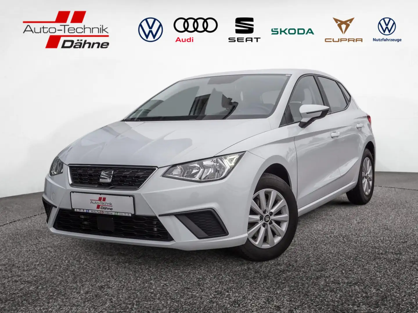 SEAT Ibiza 1.6 TDI Style KLIMA PDC SHZ NAVI Weiß - 1