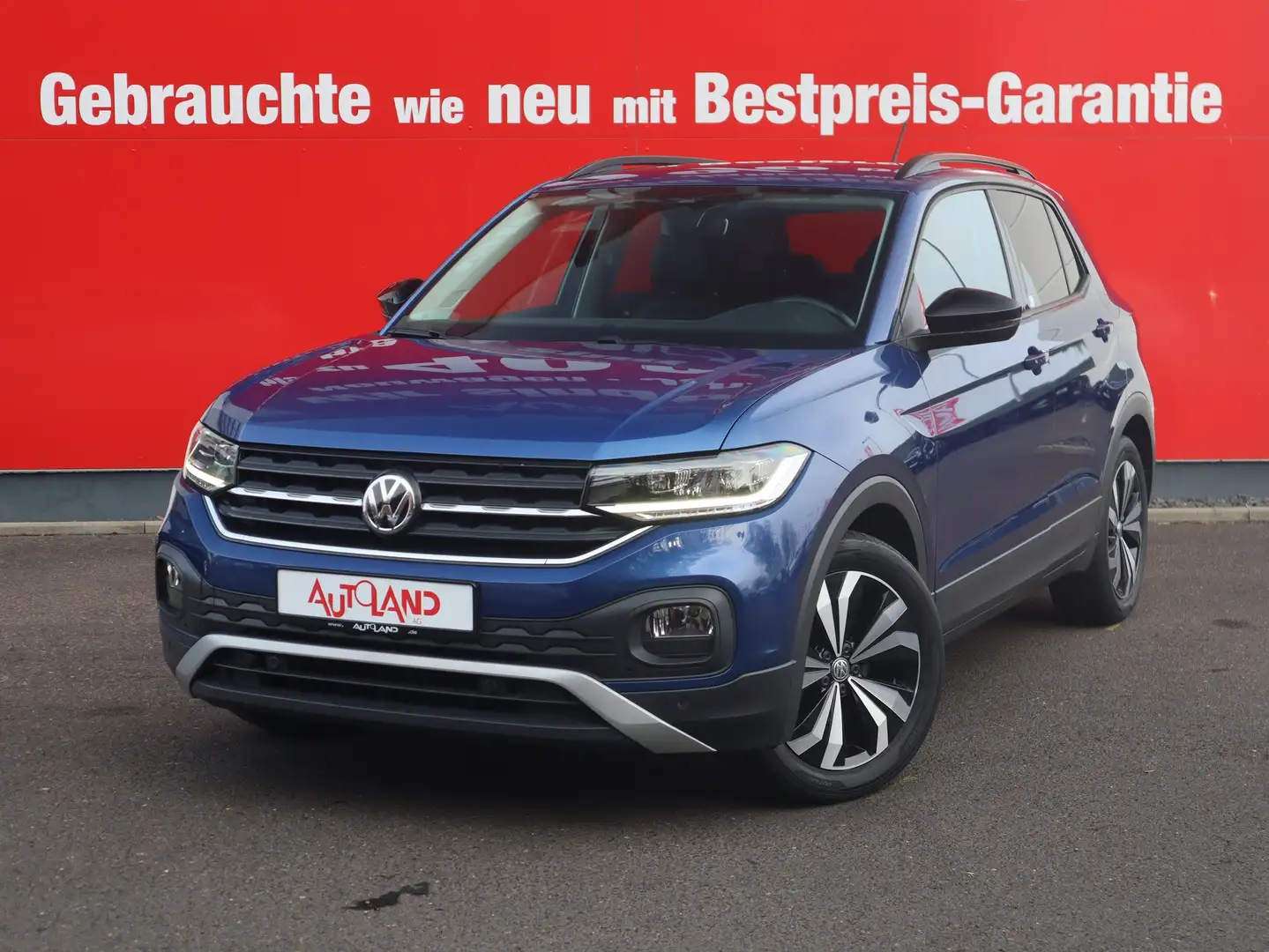 Volkswagen T-Cross 1.0 Life AHK ACC LED DAB PDC Totwinkel Bleu - 1