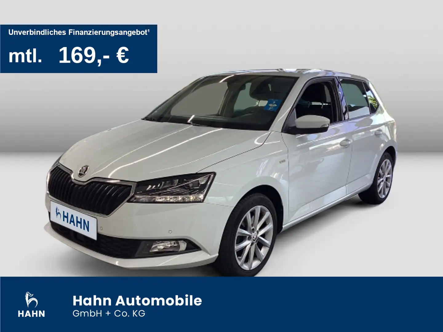 Skoda Fabia Soleil 1.0TSI Navi Cam AHK ACC LED SHZ DAB Weiß - 1