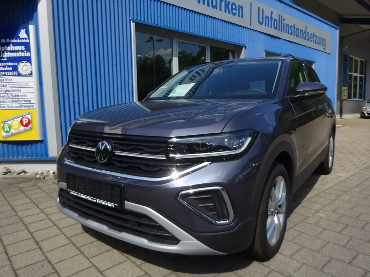 Volkswagen T-Cross Life 1.0 TSI 85kW 115PS DSG Automatik LED Matrix Gris - 1