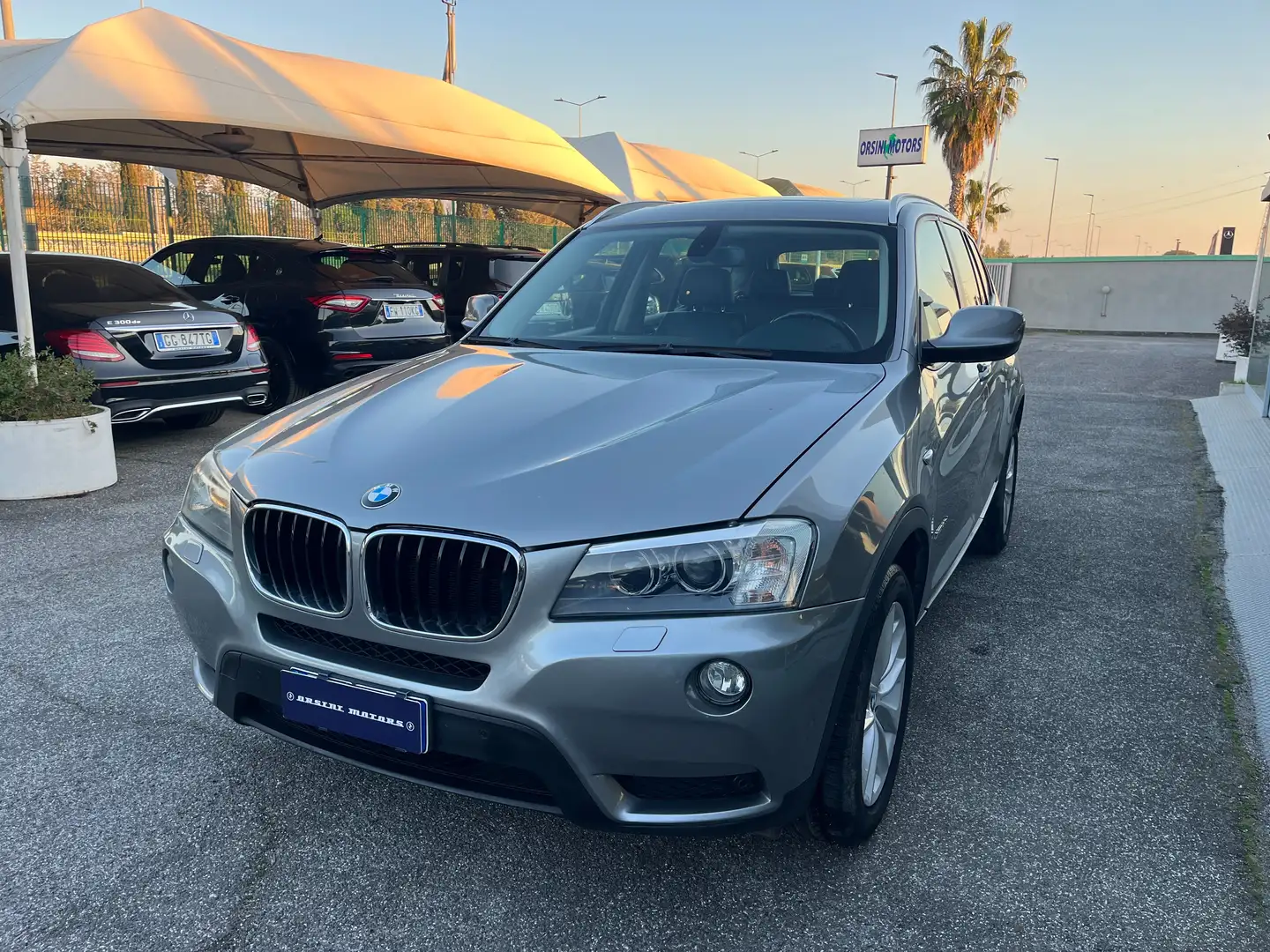 BMW X3 xdrive20d Futura Gris - 2
