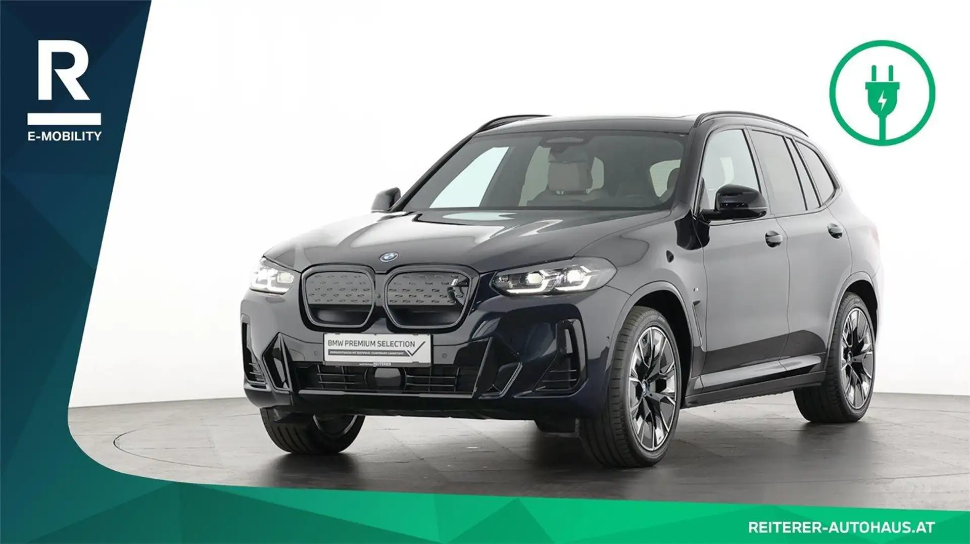 BMW iX3 M Sport Schwarz - 1