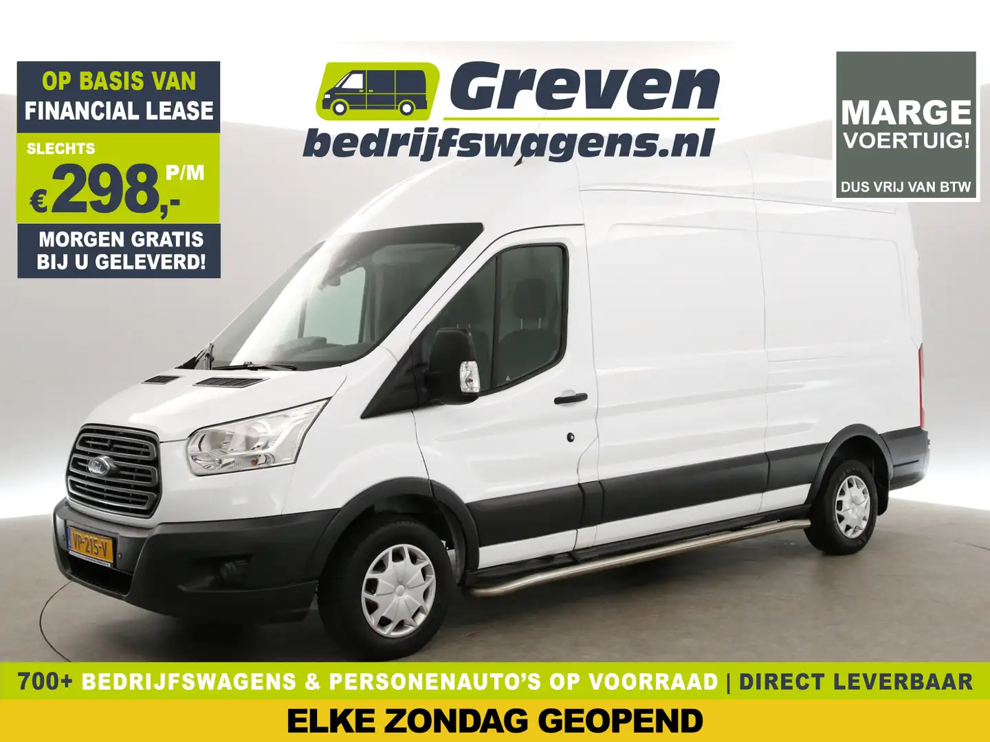 Ford Transit 310 2.2 TDCI L3H3 | MARGE! | Camera Cruise Airco N Wit - 1