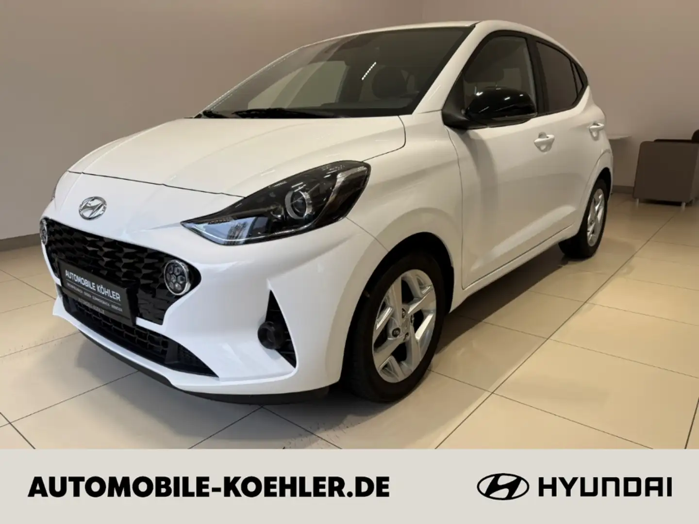 Hyundai i10 Connect & Go NAVI SHZ LHZ RFK KLIMA Weiß - 1