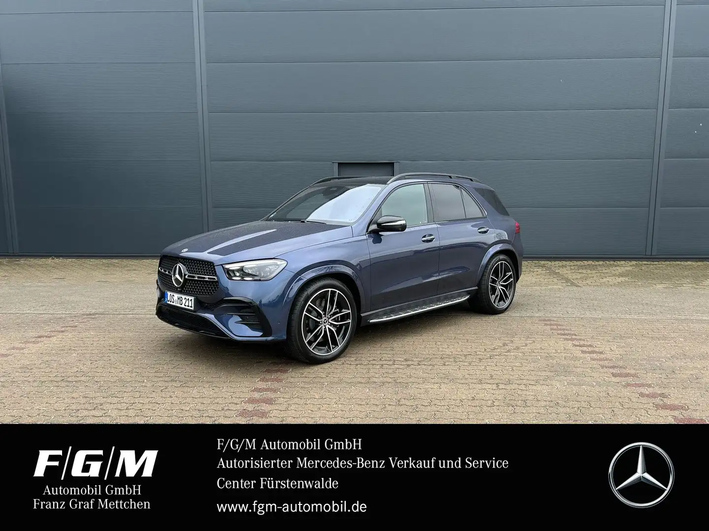 Mercedes-Benz GLE 450 GLE 450 d AMG Premium PLUS/HUD/Standhzg/AHK/Burm Albastru - 1