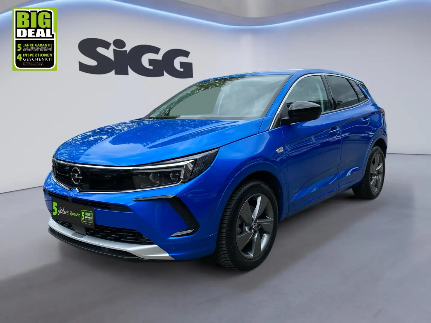 Opel Grandland 1.2 Turbo Elegance 360 Grad Kamera Blau - 2
