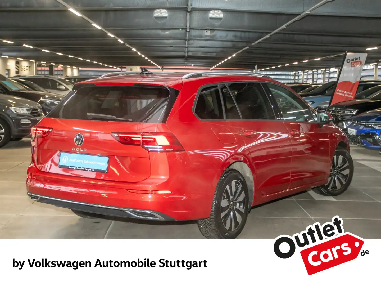 Volkswagen Golf Variant Golf 8 Variant Move 2.0 TDI Navi Kamera P-Dach Rojo - 2