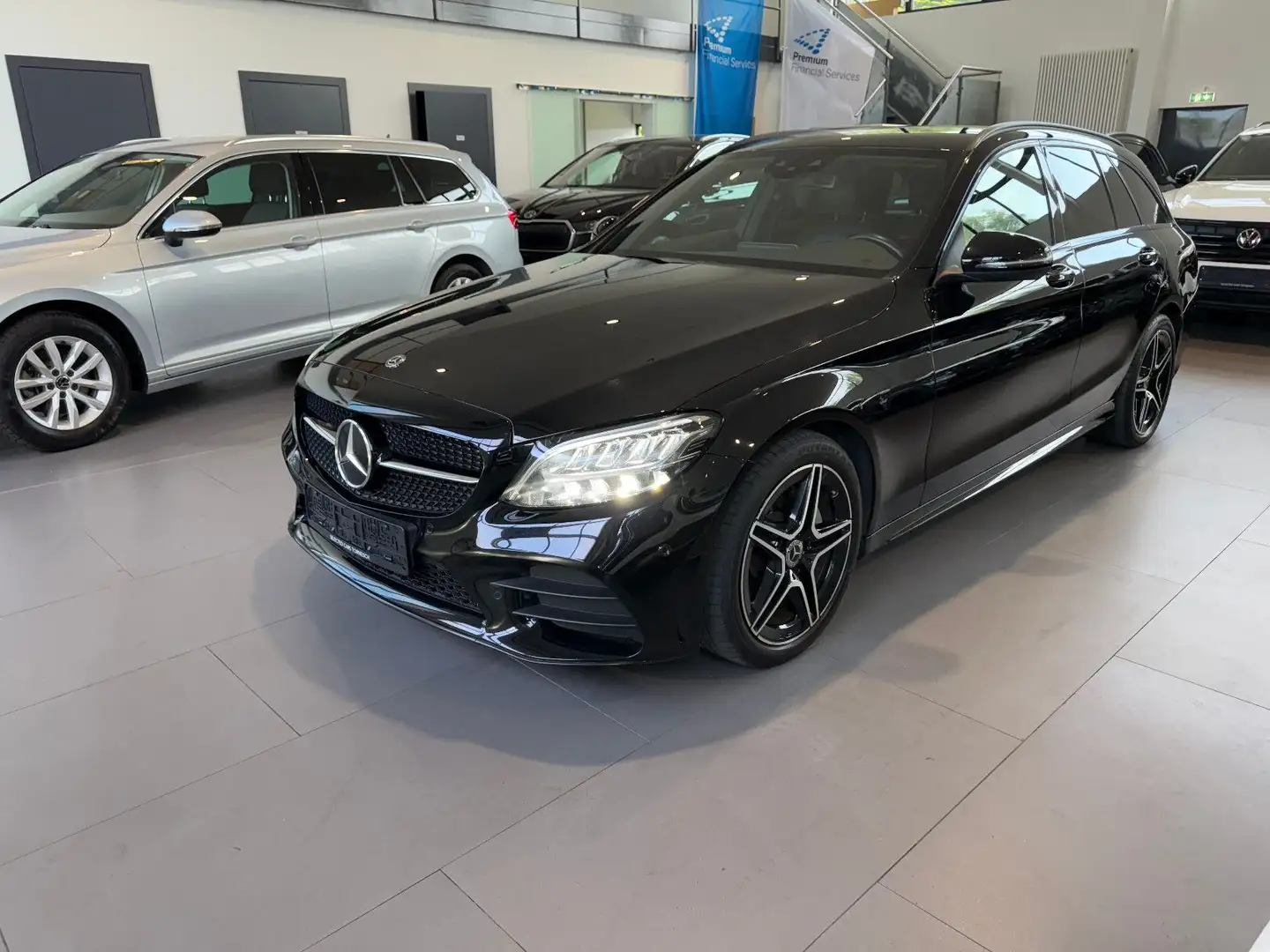 Mercedes-Benz C 220 T d AMG Night Edition W.SCREEN/DISTR./KAM Schwarz - 1