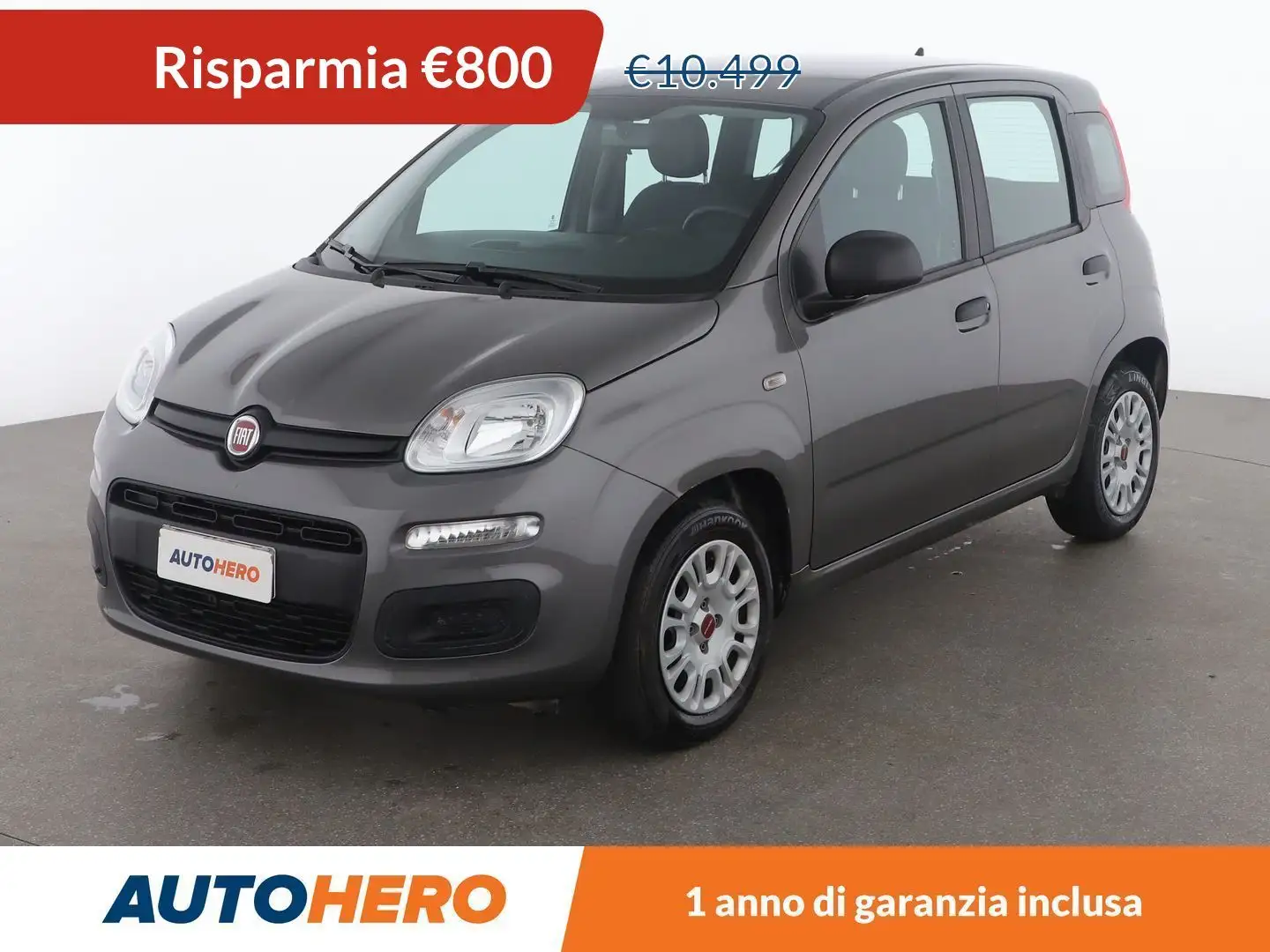 Fiat Panda 1.2 Easy Grigio - 1