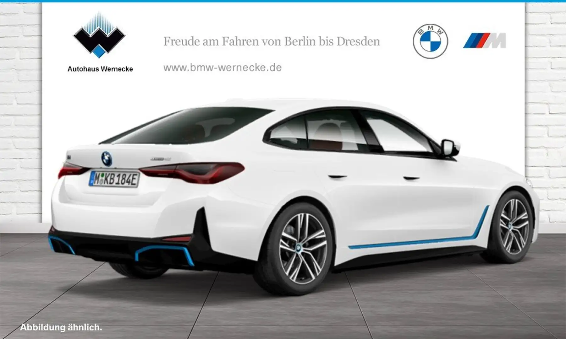 BMW i4 eDrive40 Gran Coupé HK HiFi DAB Komfortzg. Weiß - 2