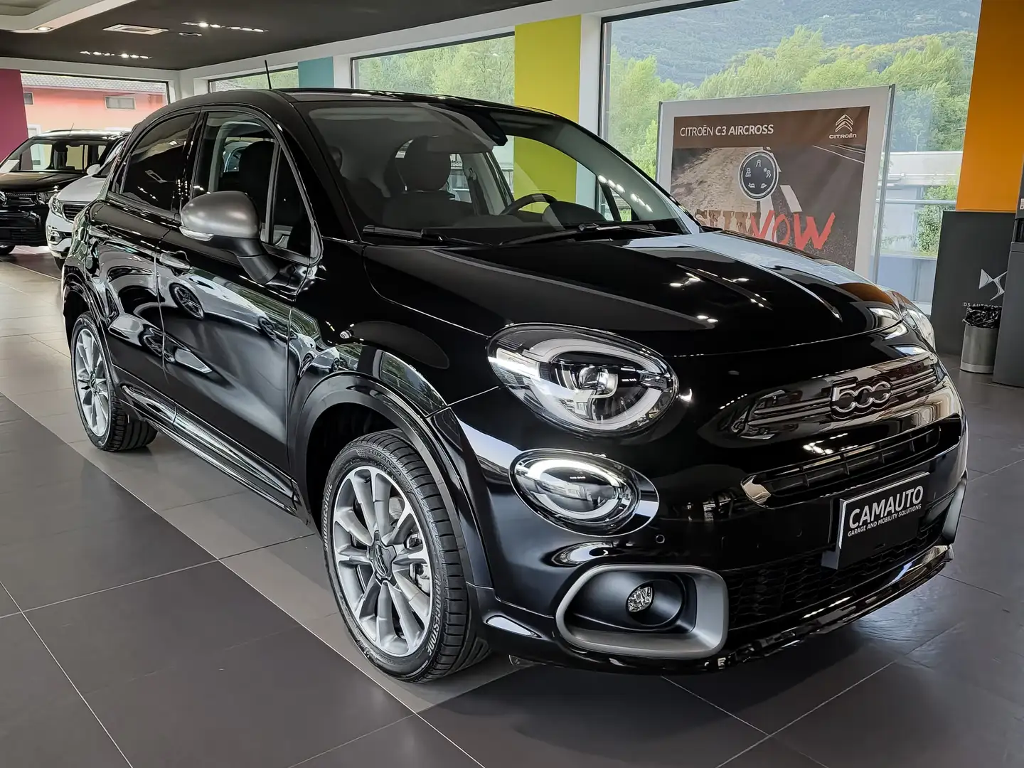 Fiat 500X 1.5 T4 Hybrid Sport 130cv DCT Zwart - 1