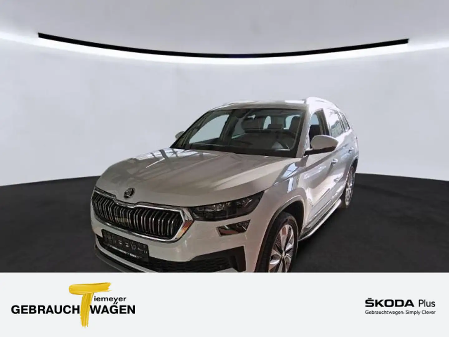 Skoda Kodiaq 2.0 TDI DSG 4x4 STYLE STDHZ AHK Weiß - 1