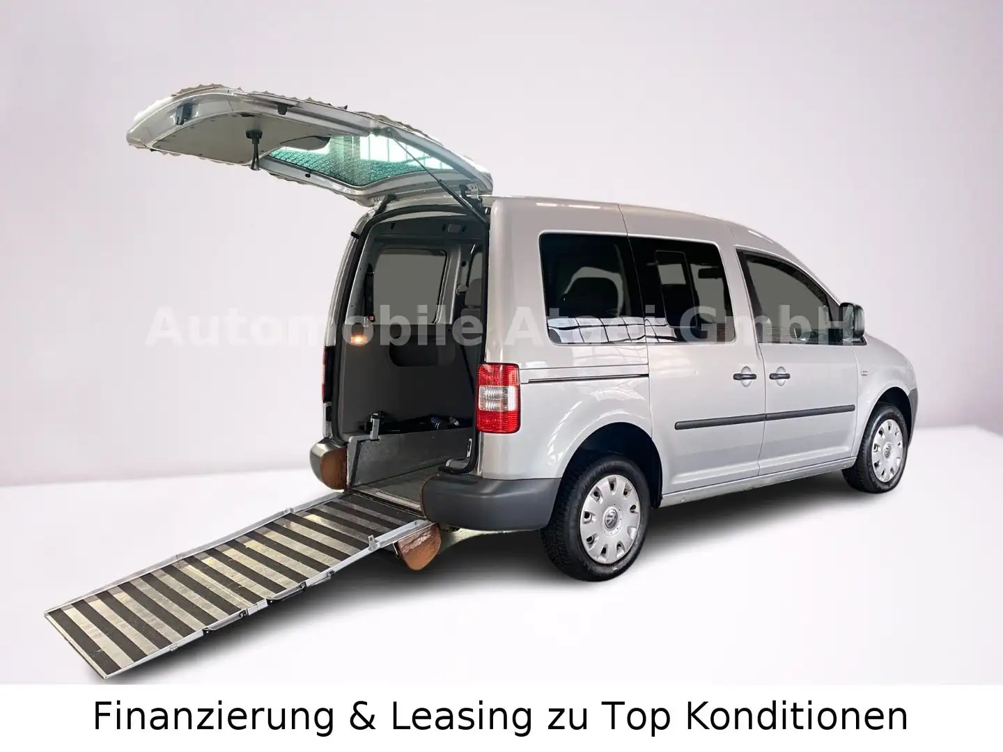 Volkswagen Caddy Life 1,4 *Rollstuhl-Rampe* 1. HAND srebrna - 1