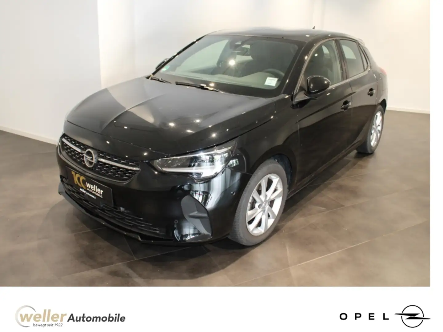 Opel Corsa F 1.2 Turbo ''Elegance'' Rückfahrkamera Sitzheizun Schwarz - 1