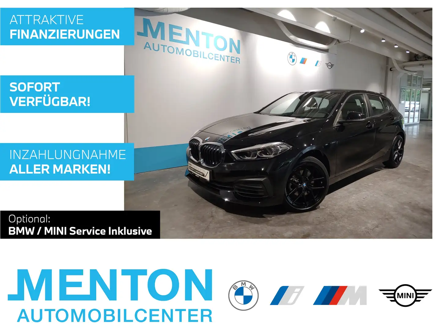 BMW 118 i Advantage/DAB/LED/Tempomat/Shz Negro - 1