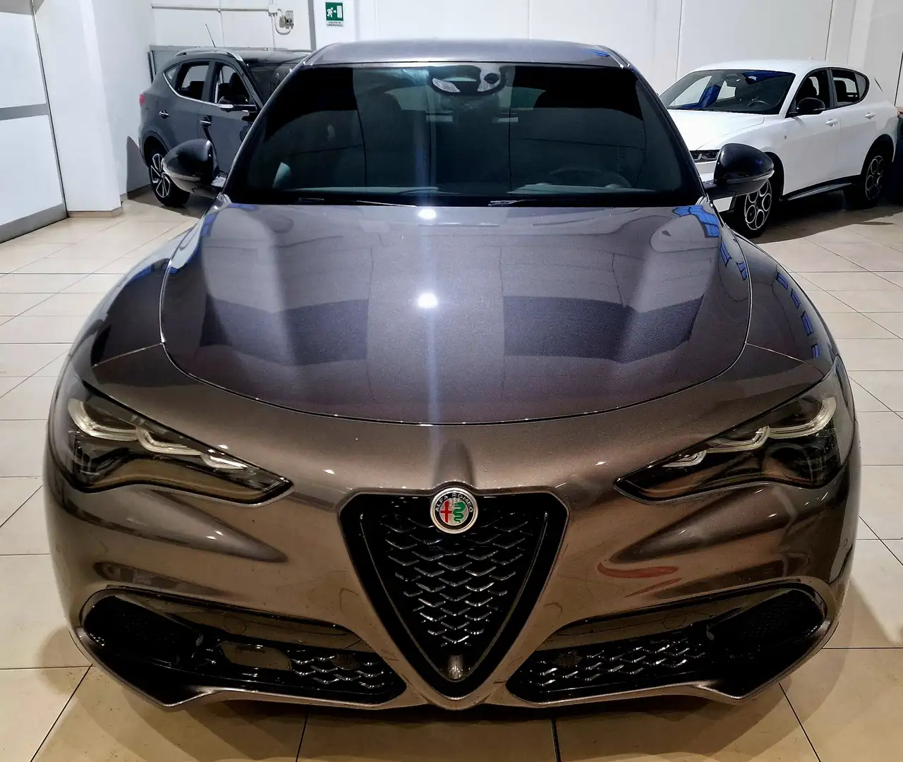 Alfa Romeo Stelvio 2.2 TD Veloce Q4 210cv AT8 Gris - 2