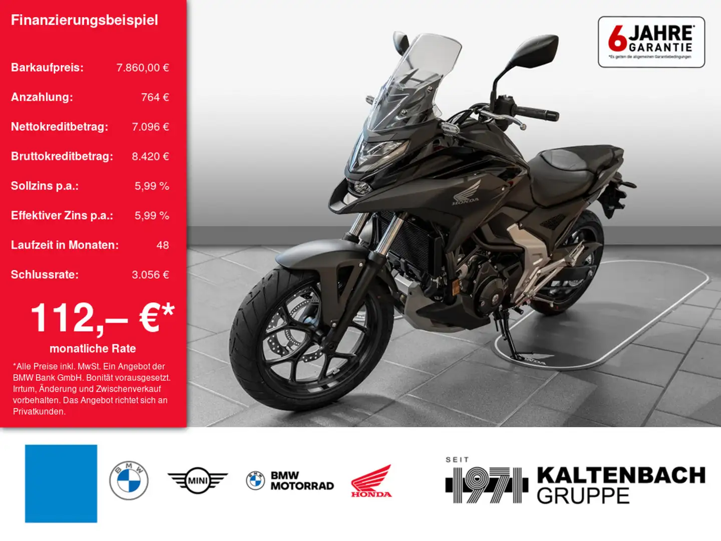 Honda NC 750 X LED SCHEINWERFER Negru - 1