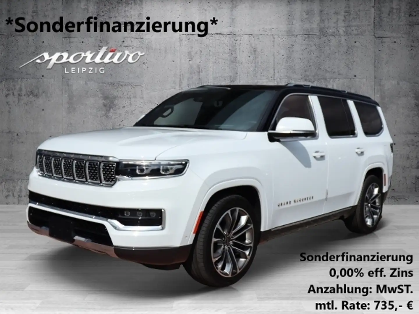 Jeep Wagoneer Grand *Sonderfinanzierung* Weiß - 2