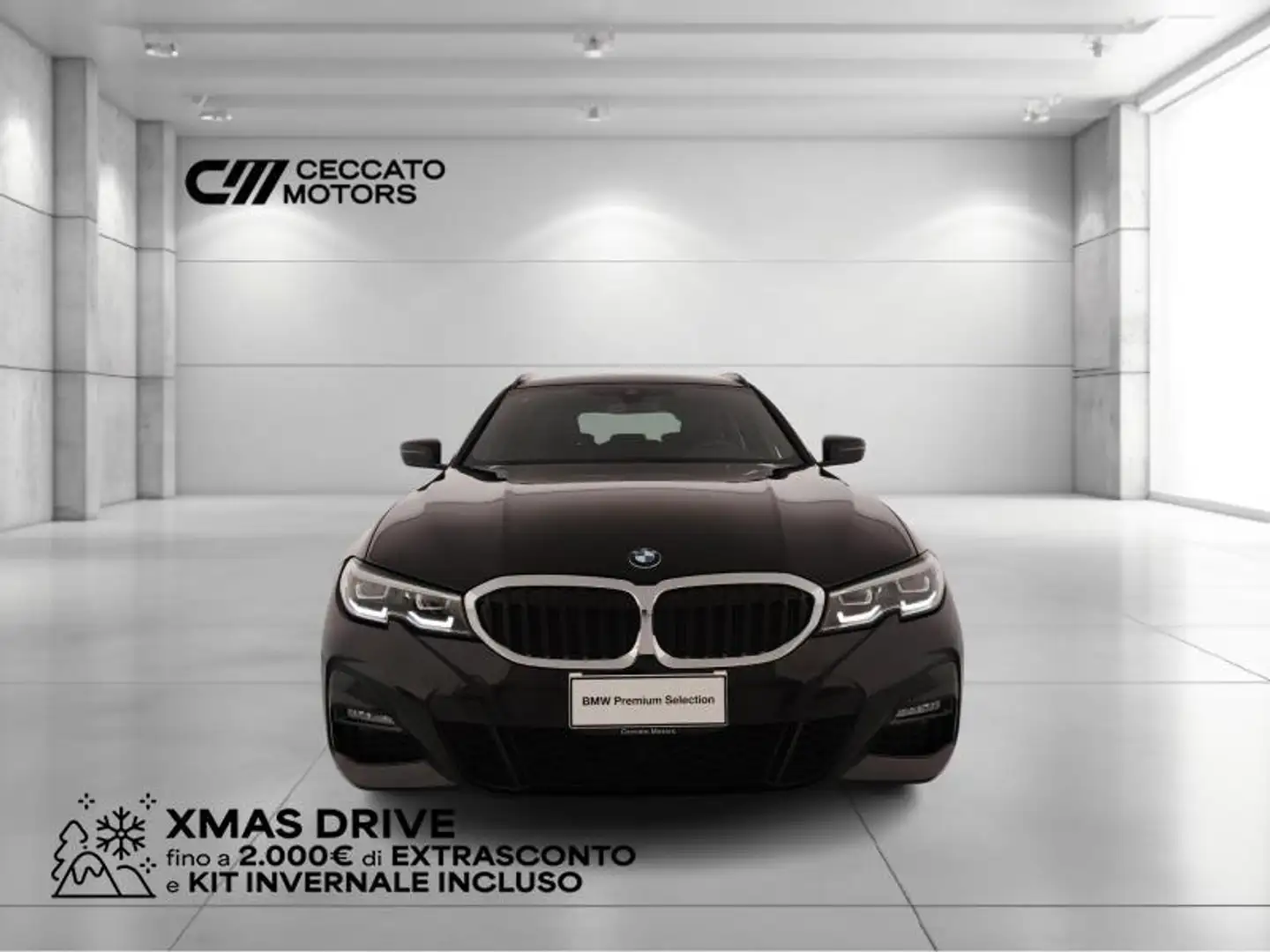 BMW 330 d Touring xdrive Msport auto Nero - 2