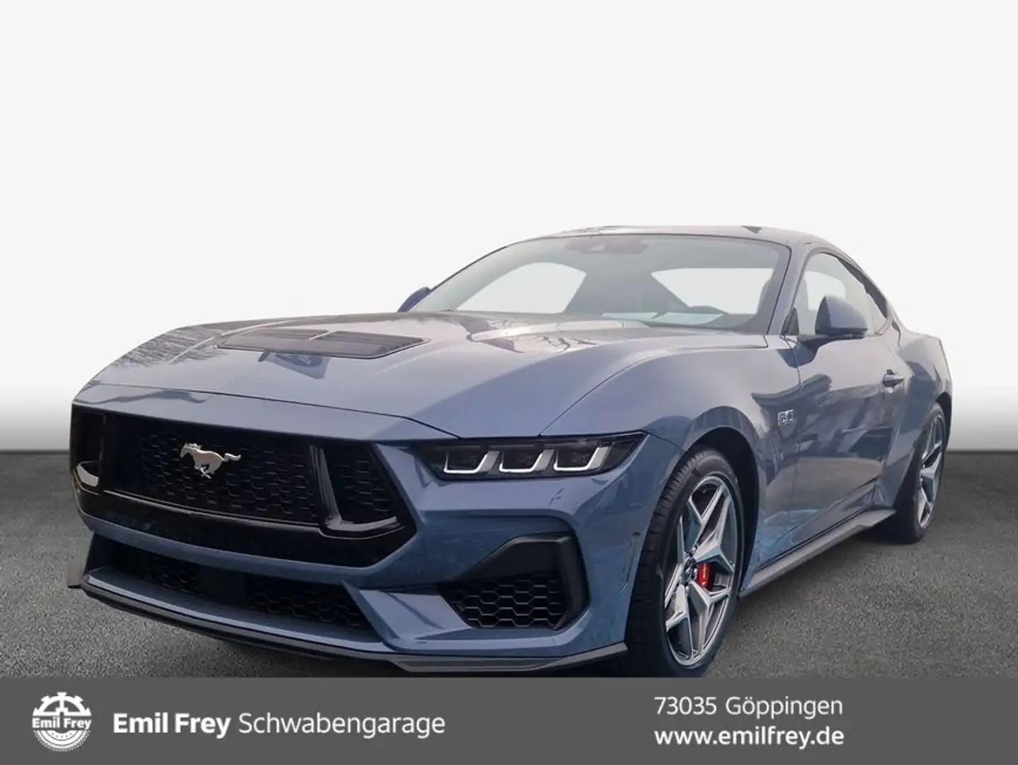 Ford Mustang Fastback 5.0 Ti-VCT V8 Aut. GT 328 kW, 2-t Blau - 1