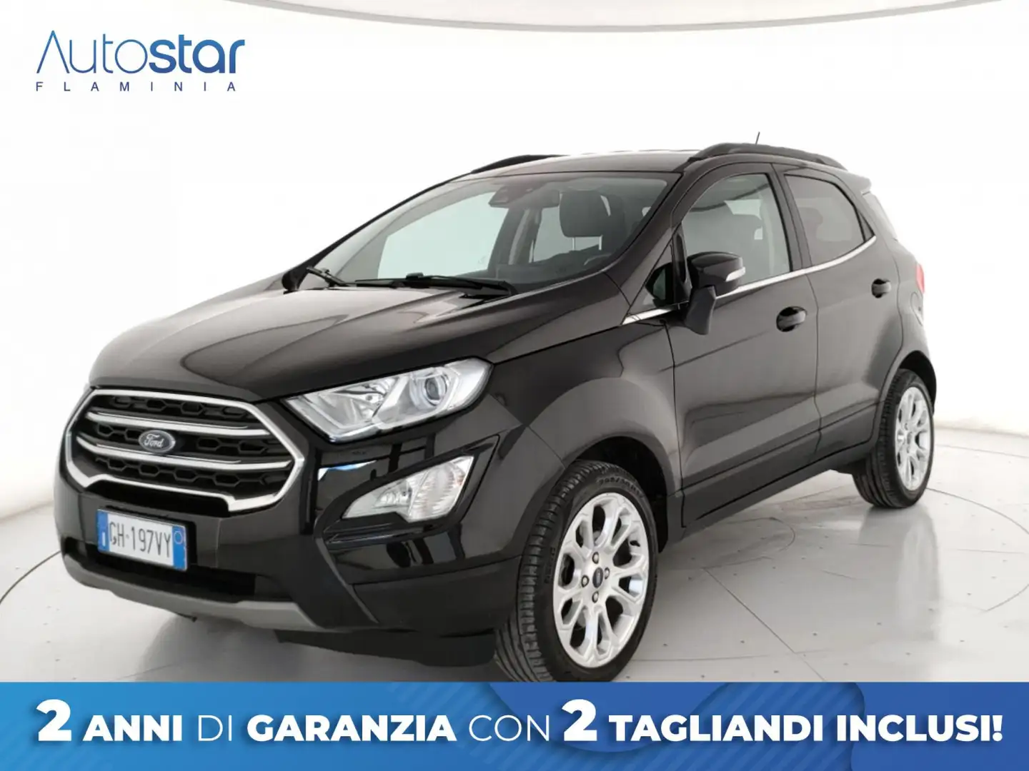 Ford EcoSport 1.0 ecoboost Titanium s&s 125cv Nero - 1