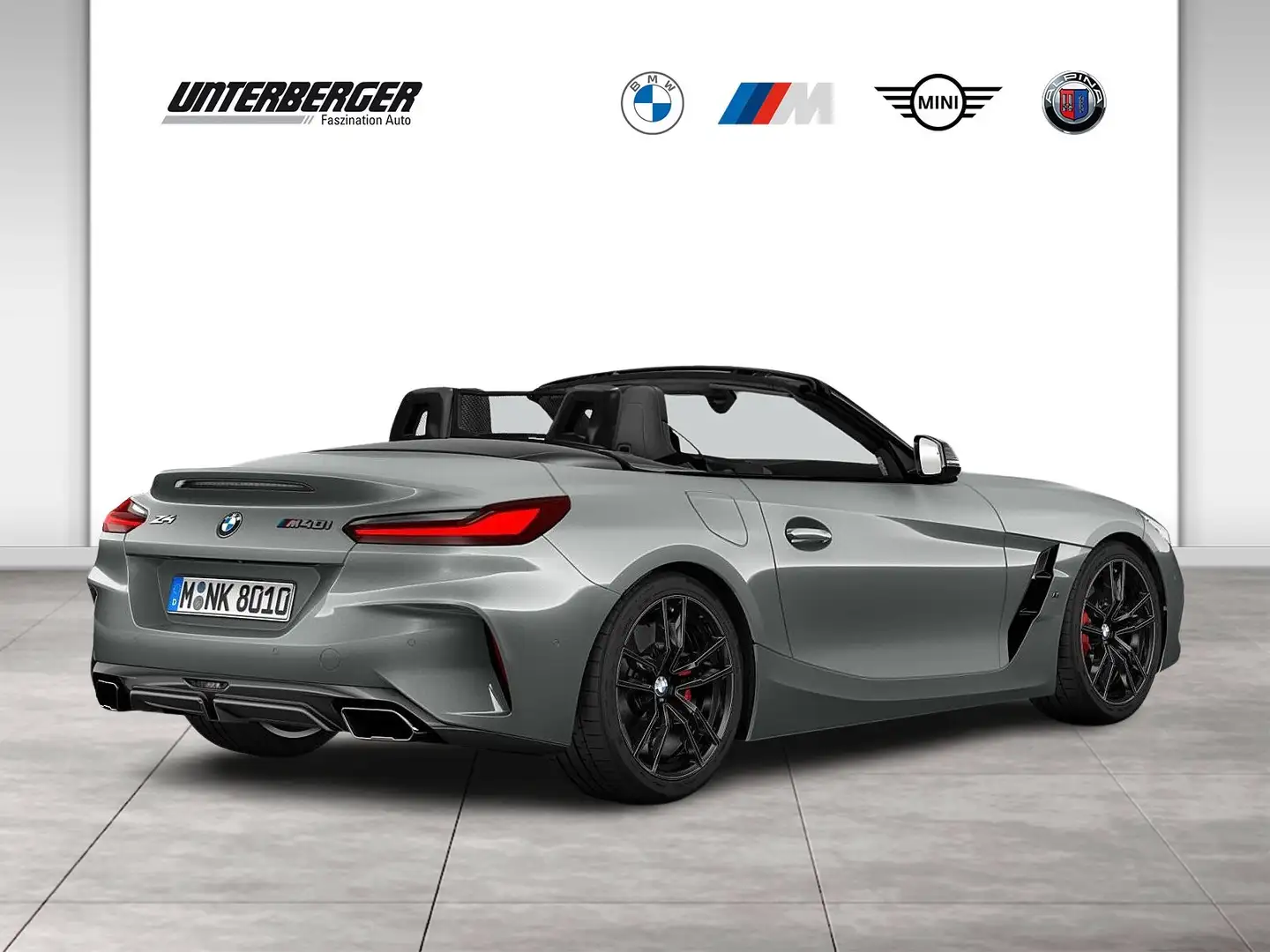 BMW Z4 M40i Aut RFK HUD HK eStize DA PA ALED Grau - 2